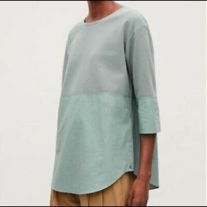 COS Paneled blouse NWT
